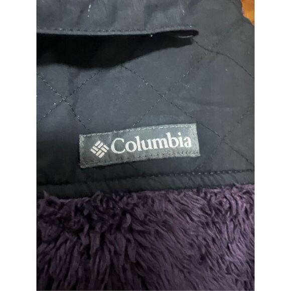 Columbia purple Sherpa full zip winter pass fleece size medium - Picture 5 of 5